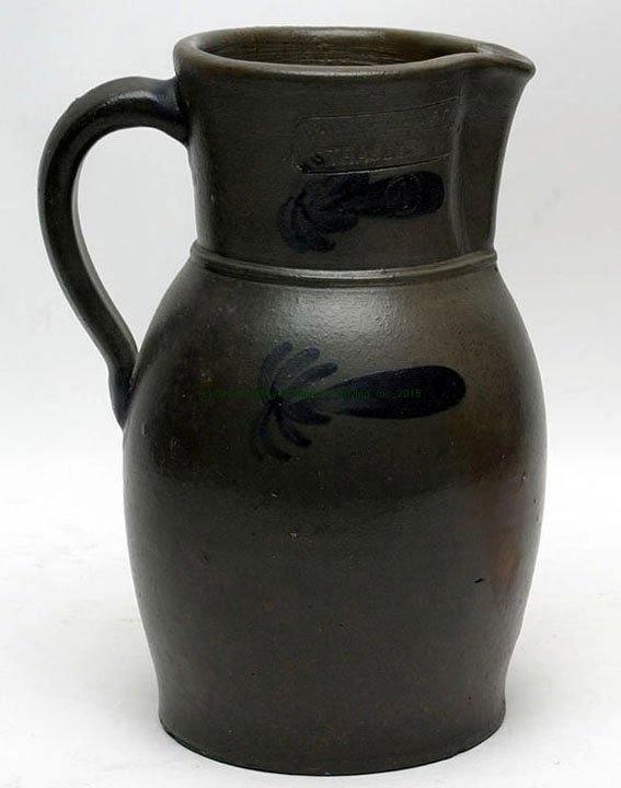W. H. Lehew, Strasburg Stoneware Pitcher (1 of 1)