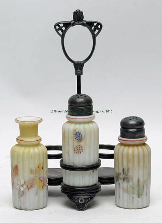 Mt. Washington Ribbed Condiment Set (1 of 1)
