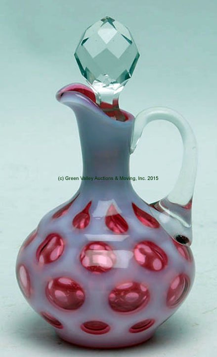 L. G. Wright/Fenton Coin Dot Cruet (1 of 1)