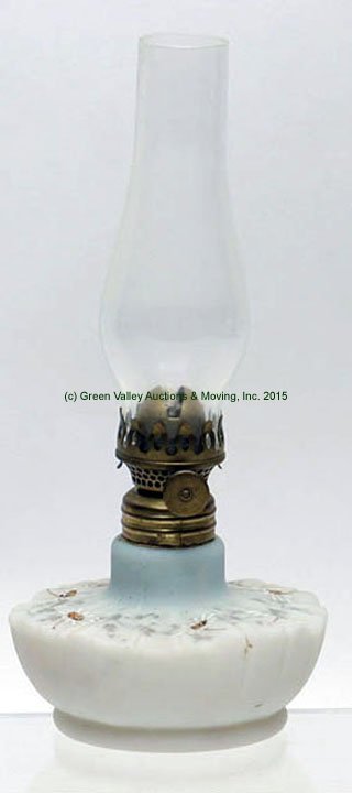 Wave Crest Miniature Oil Lamp (1 of 1)