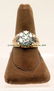 14k Yellow Gold & Diamond Men's Ring