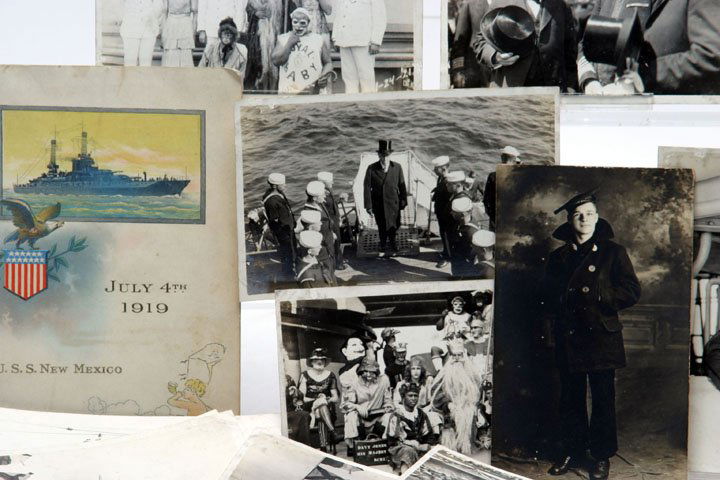 President Wilson & U.S.S. New Mexico Photos (1 of 2)