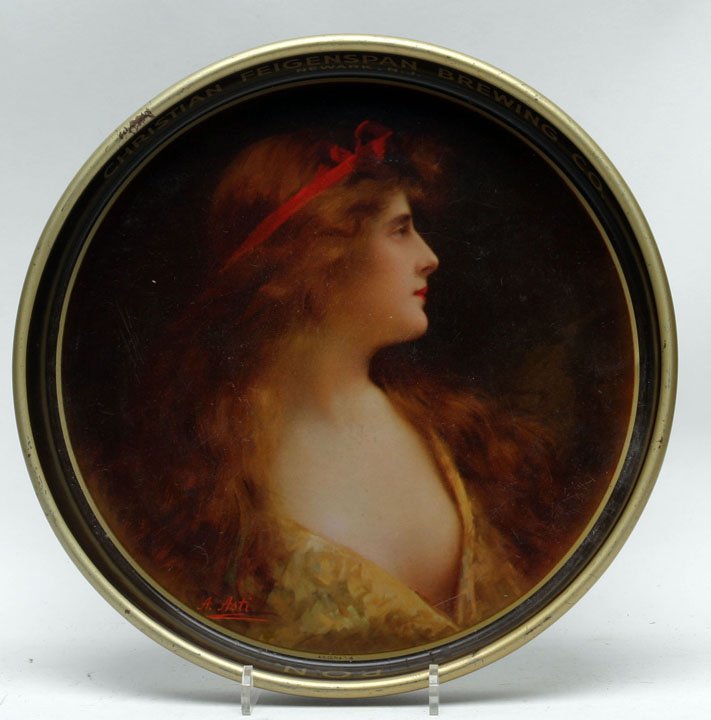 Christian Feigenspan Brewing Advertising Tray (1 of 2)