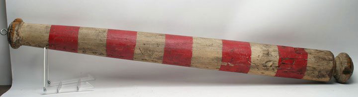 Wooden Barber Pole (1 of 1)