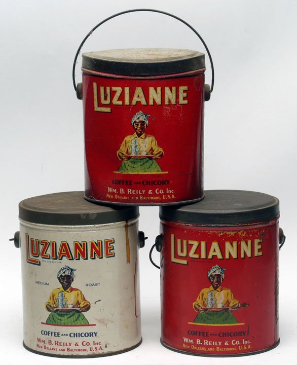 Luzianne Coffee & Chicory Tins, Lot of Three (1 of 1)