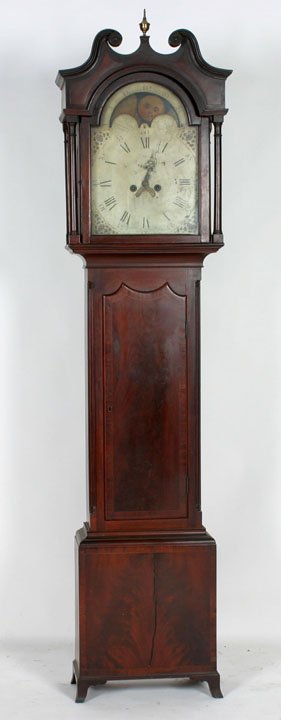 Mahogany Tall Case Clock (1 of 1)