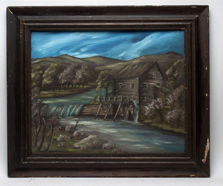 Southwest Virginia Folk Art Painting (1 of 2)