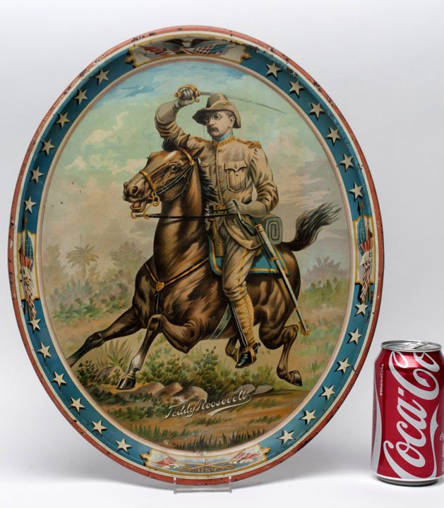 Teddy Roosvelt Rough Rider Tray (1 of 2)