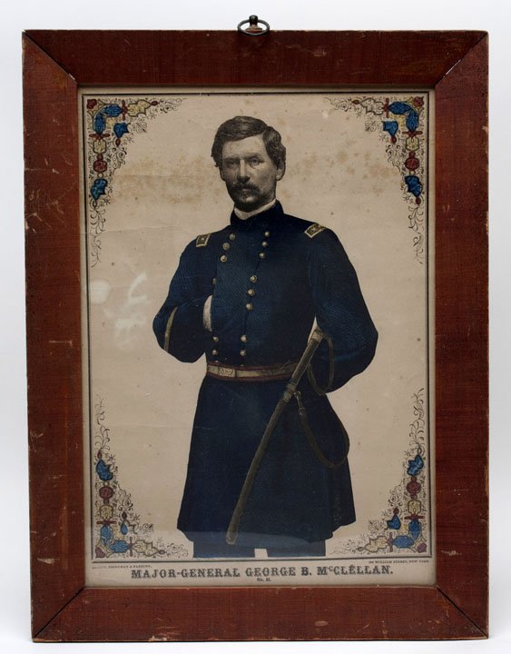 19th C. Maj. Gen. George B. McClellan Print (1 of 1)