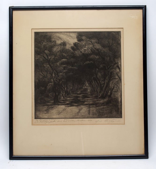 George Lazlo Etching (1 of 1)