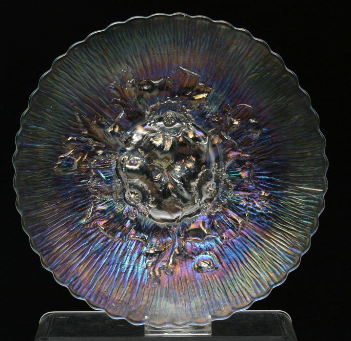 Northwood Poppy Show White Plate (1 of 2)