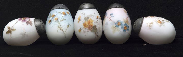 Mt. Washington Flat Sided Egg Shakers, Lot of Five (1 of 1)