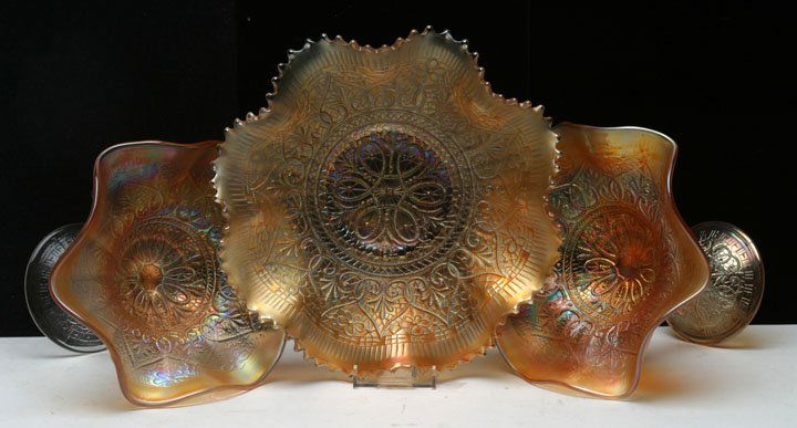 Northwood Hearts & Flowers Carnival Glass (1 of 1)