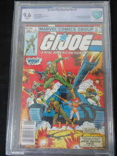 G.I. Joe, A Real American Hero #1 CBCS 9.6: G.I. Joe, A Real American Hero #1 CBCS 9.6 Snake-Eyes