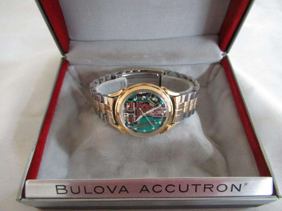 Accutron "Spaceview" Watch by Bulova 1961 14k Gold: Accutron "Spaceview" Watch by Bulova 1961 in case with new battery 14kt Gold, D83130 M1 - great condition