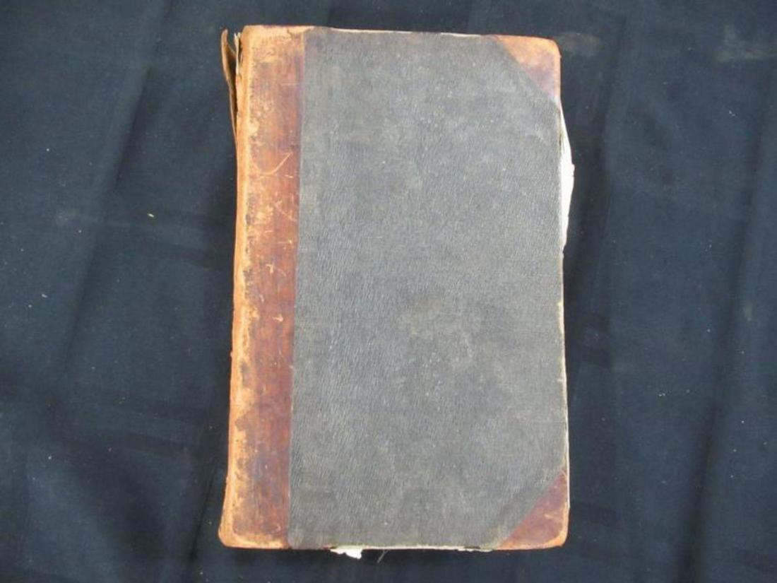 Peterson's Magazine 1856 plus - bound in leather: Peterson's Magazine 1856 plus - bound in leather - some page separated from spine - some wear and tear