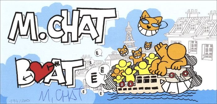 M.CHAT AKA THOMA VUILLE (MONSIEUR CHAT)- BOAT CHAT (1 of 5)