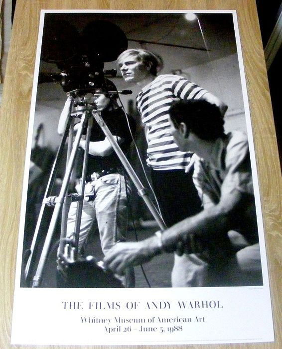 BILLY NAME- FILMS OF ANDY WARHOL- WHITNEY MUSEUM (1988) (1 of 4)