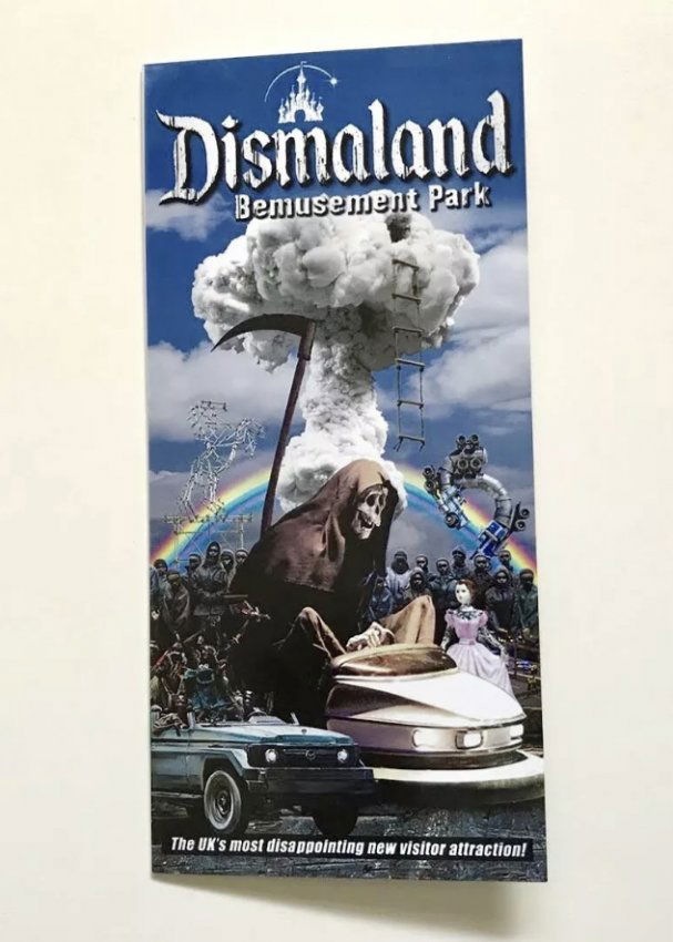 BANKSY DISMALAND PARK BROCHURE (1 of 4)