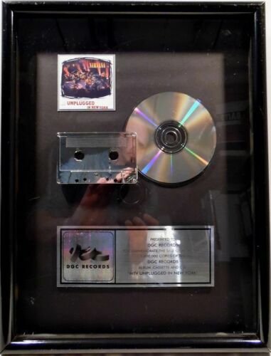 NIRVANA- MTV UNPLUGGED IN NEW YORK- IN HOUSE AWARD (1 of 7)
