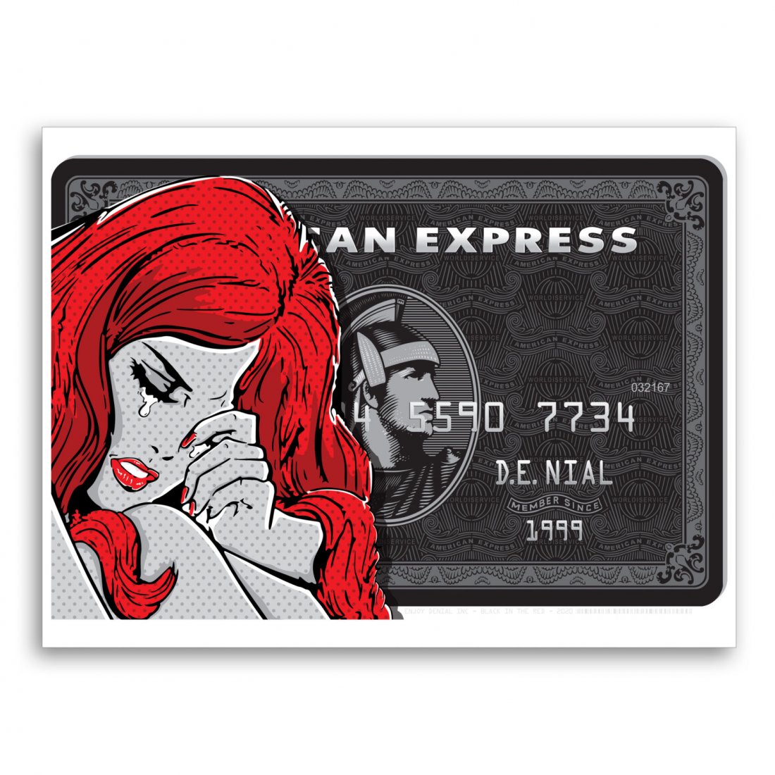 DENIAL - BLACK IN THE RED (1 of 6)