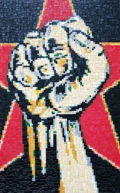 SATOSHI NAKAMOTO - PROPHETS OF RAGE MOSAIC (1 of 6)