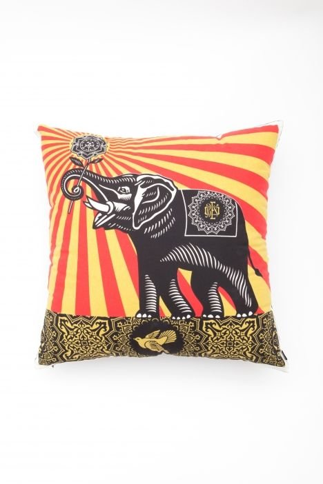 SHEPARD FAIREY - PEACE ELEPHANT PILLOW CASE (1 of 3)