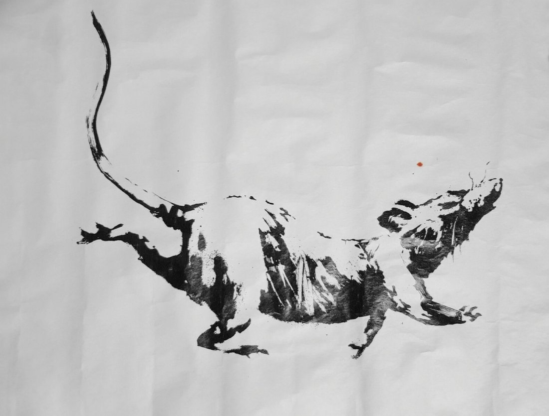 BANKSY - GDP RAT (1 of 8)