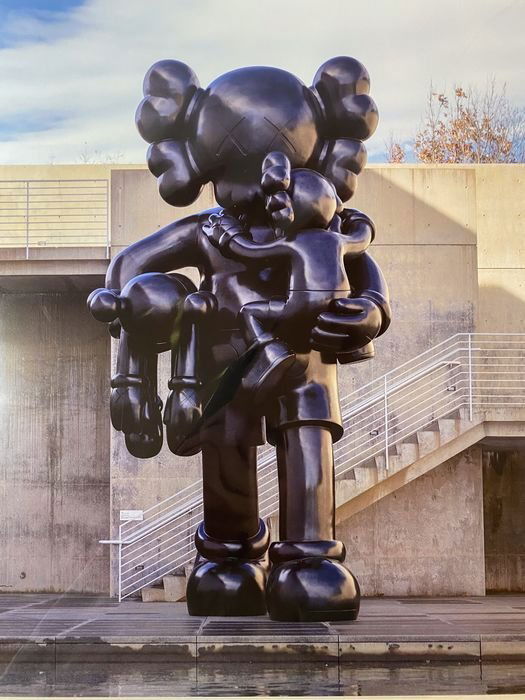 KAWS CLEAN SLATE EXHIBITION POSTER + RARE KAWS CARDS (1 of 3)