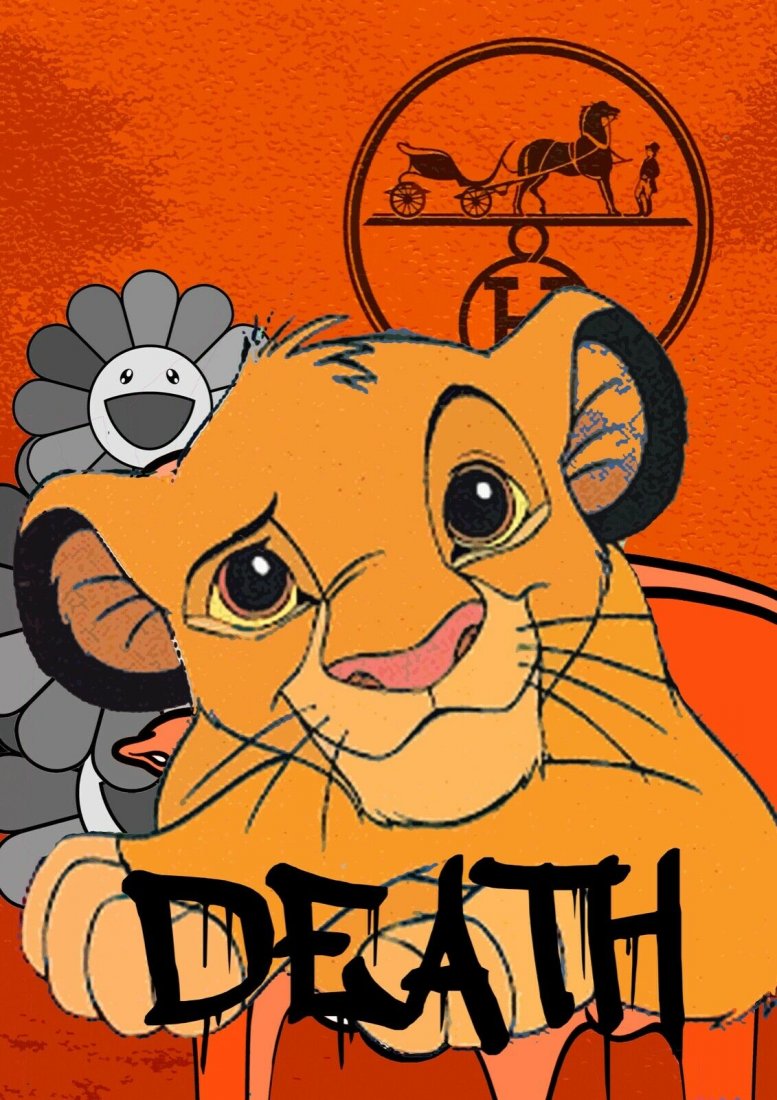 DEATH NYC - "SIMB LION" - HERMES X DISNEY (1 of 4)