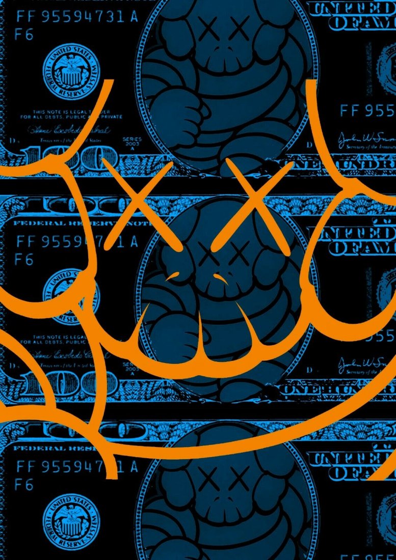 DEATH NYC - "XX USD" - KAWS (1 of 4)