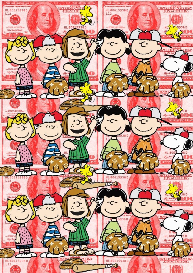 DEATH NYC - "BASEBALL MONEY" - LOUIS VUITTON X PEANUTS (1 of 4)