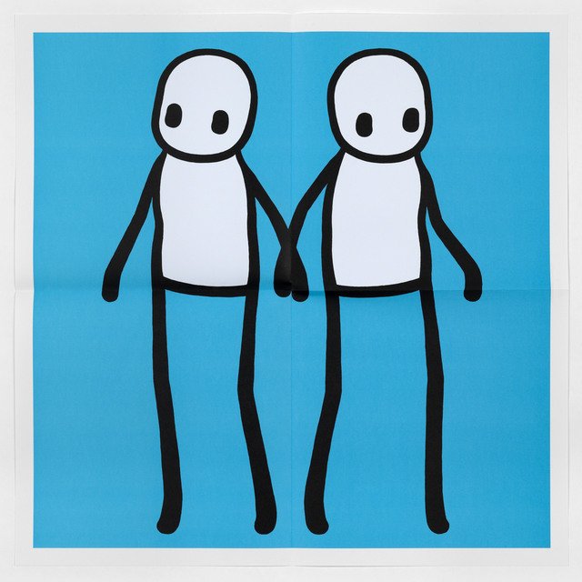 STIK - HOLDING HANDS - BLUE (1 of 4)