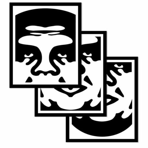 SHEPARD FAIREY - OBEY 3 - FACE (WHITE) LITHOGRAPH (1 of 4)