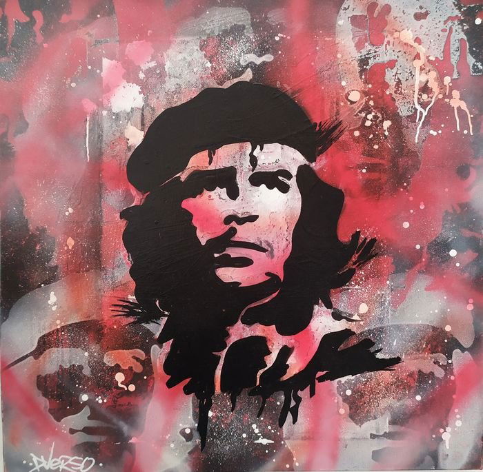 DVERSO - SECOND CHE - ORIGINAL CANVAS (1 of 4)