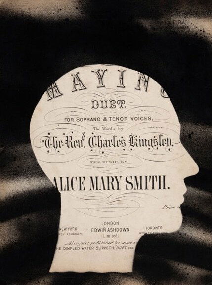 PAUL INSECT - MUSIC SHEET # 4: Artist: Paul Insect (b. 1971) Title: Music Sheet #4, 2011 Spray paint on music sheet paper. Size: 13-1/2 x 10 inches (34.3 x 25.4 cm)(sheet) Signed and dated in pencil lower left. Floated and framed u