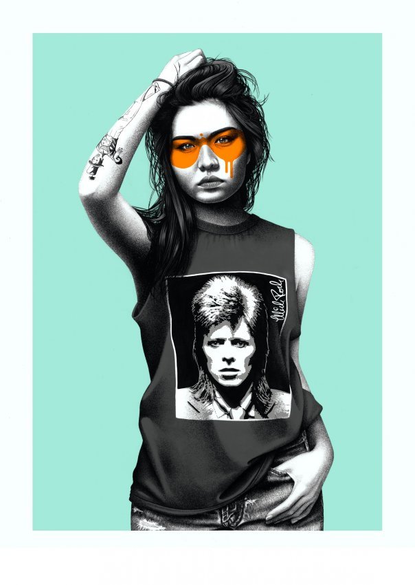 FIN DAC X MICK ROCK - LIFE ON MARS (DAVID BOWIE) (1 of 12)