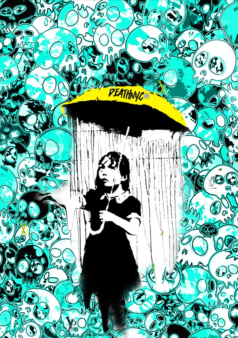DEATH NYC - DEATH 489 (NOLA GIRL) - BANKSY X MURAKAMI (1 of 4)