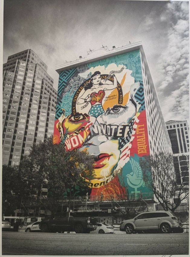 SHEPARD FAIREY X SANDRA CHEVRIER (1 of 5)