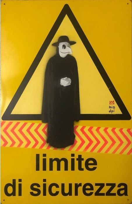 BIODPI - DR. PLAGUE - ORIGINAL ON ITALIAN SIGN (1 of 4)
