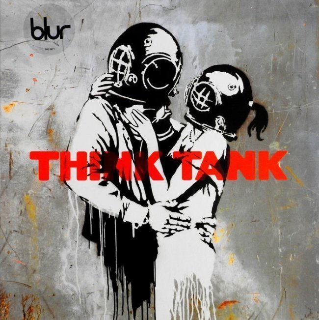 BANKSY X BLUR - THINK TANK 2 x LPs (1 of 4)