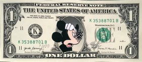 JEFF GILLETTE - MICKEY DOLLAR - COVID DISNEY VARIANT (1 of 4)