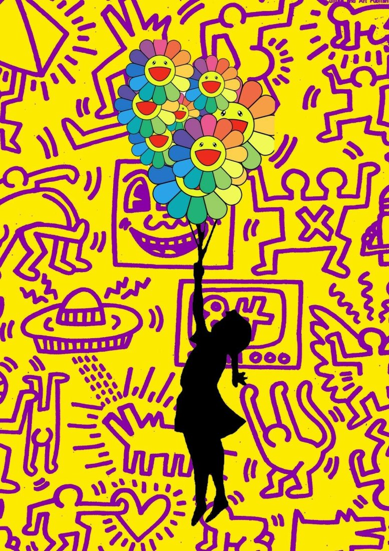 DEATH NYC - DEATHA493 - BANKSY X KEITH HARING (1 of 4)