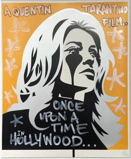 PURE EVIL - ONCE UPON A TIME - ORIGINAL: Artist: Pure Evil Title: Roman Polanski's Nightmare - Once Upon a Time Original Displayed at Pure Evil's Indonesia Show. 1/1. 70 cm X 85 cm on 320gsm Fedrigoni Paper Stencil spray paint and freehand t