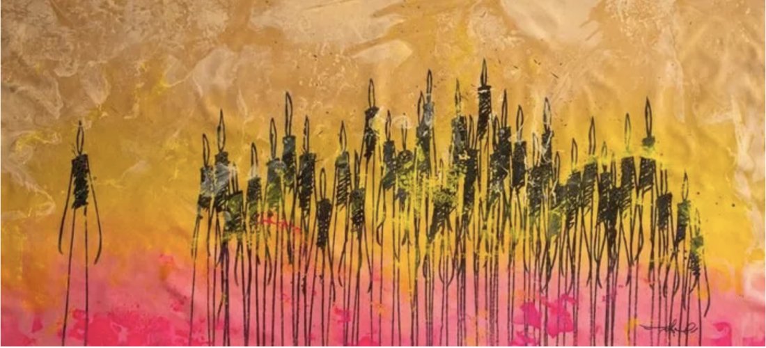 RAM - UNDERWORLD DREAMERS - ORIGINAL XL CANVAS (1 of 4)