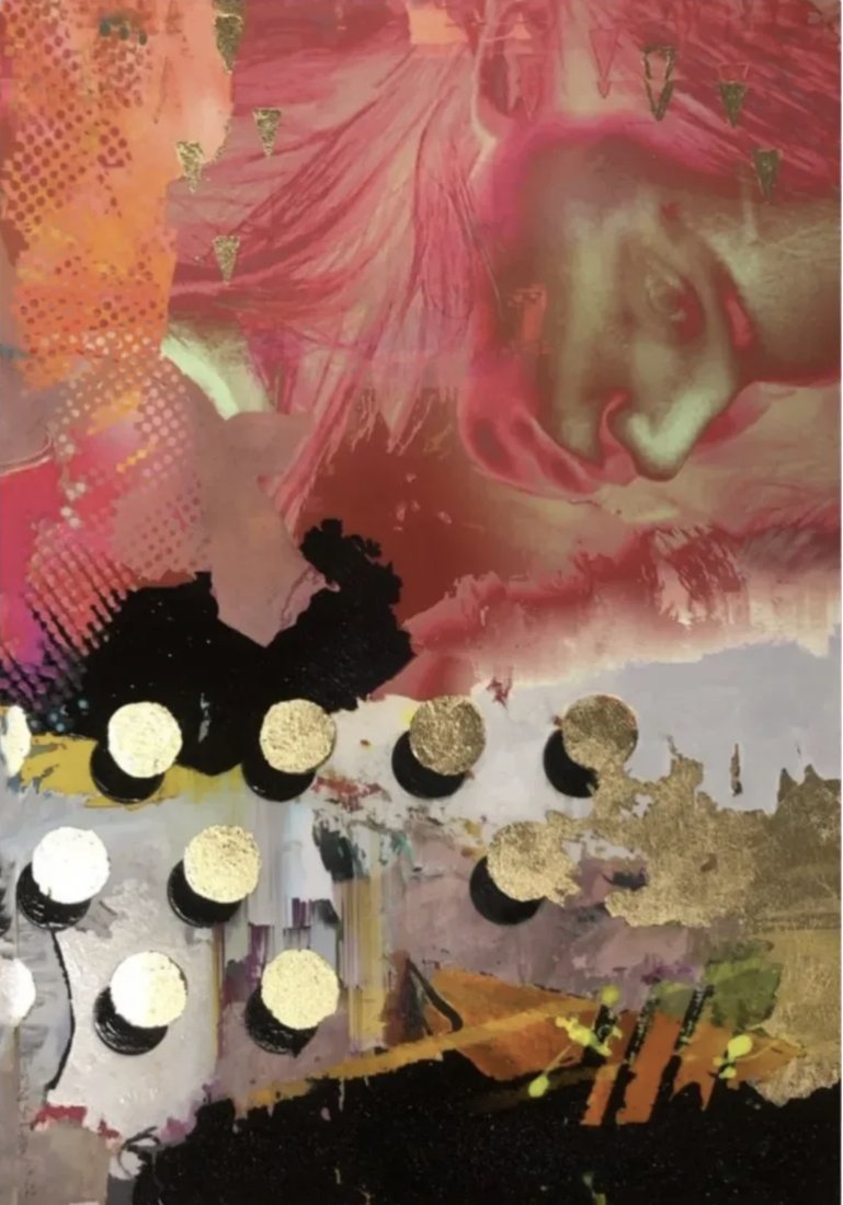 BEN SLOW - ETCHED 2 - HAND PAINTED UNIQUE (1 of 3)