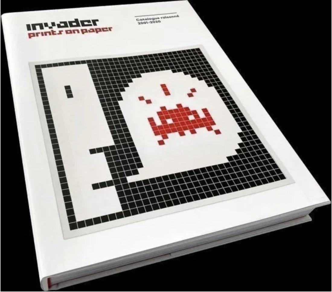 INVADER - PRINTS ON PAPER BOOK (1 of 3)