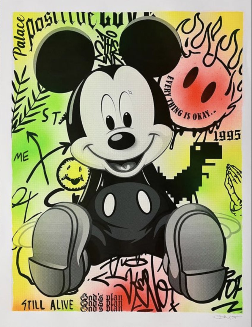 OSM T (PADAME ONE) - EVERYTHING IS MICKEY - ORIGINAL (1 of 2)