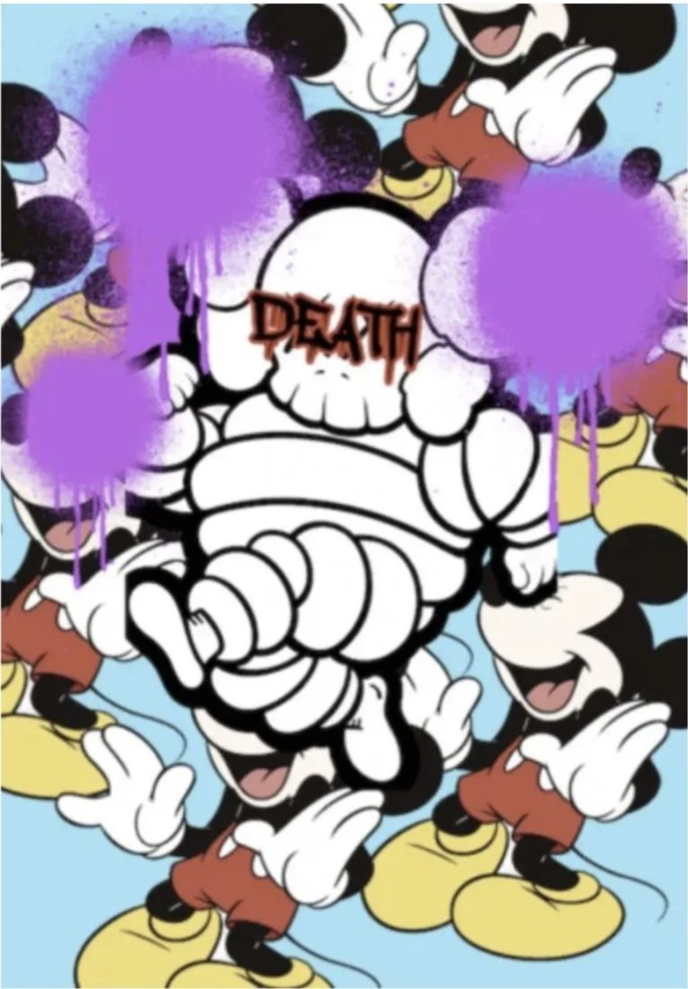 DEATH NYC - XX HAPPY MOUSE- DISNEY X KAWS (1 of 4)