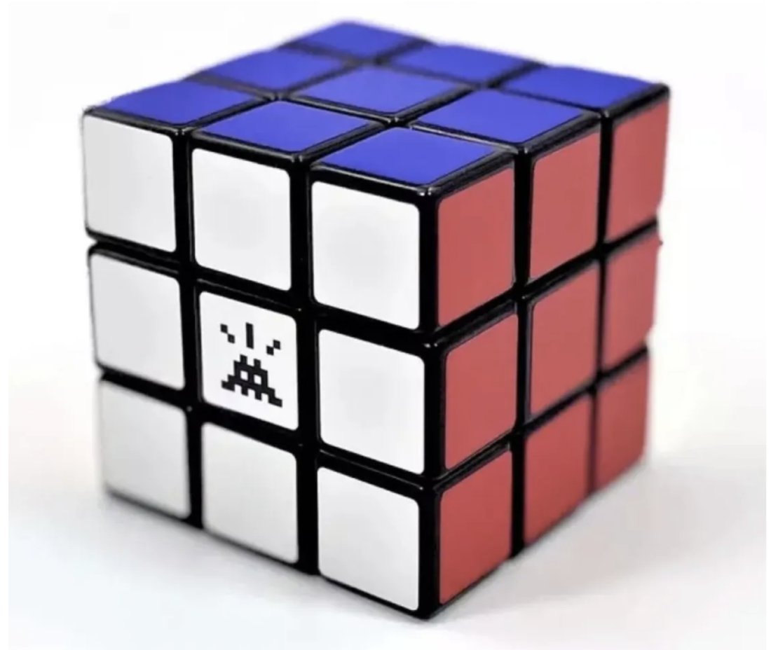 INVADER - RUBICKS CUBE (1 of 1)